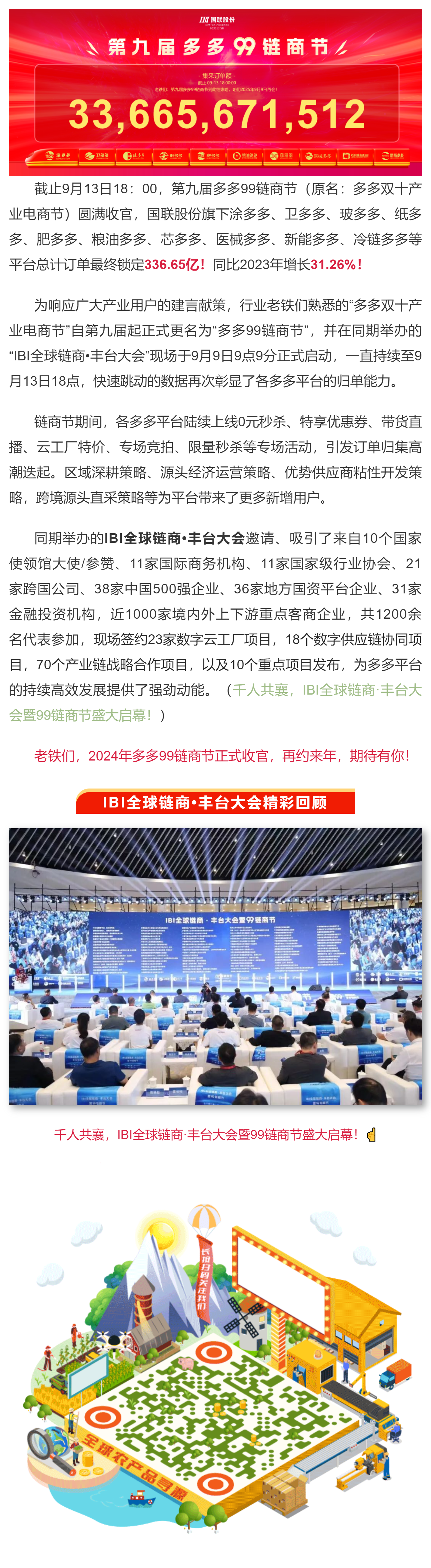 订单336.65亿！第九届多多99链商节圆满收官！.png